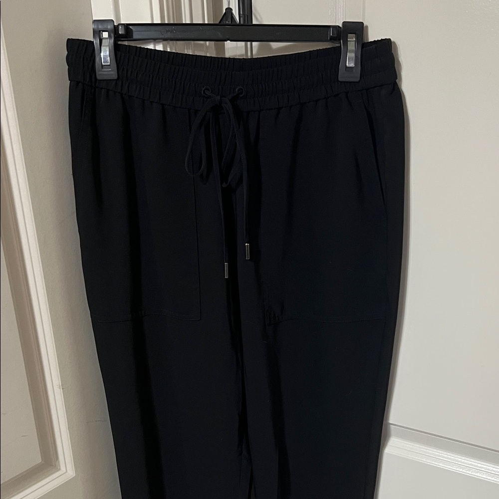 Ann Taylor Classic Black Joggers